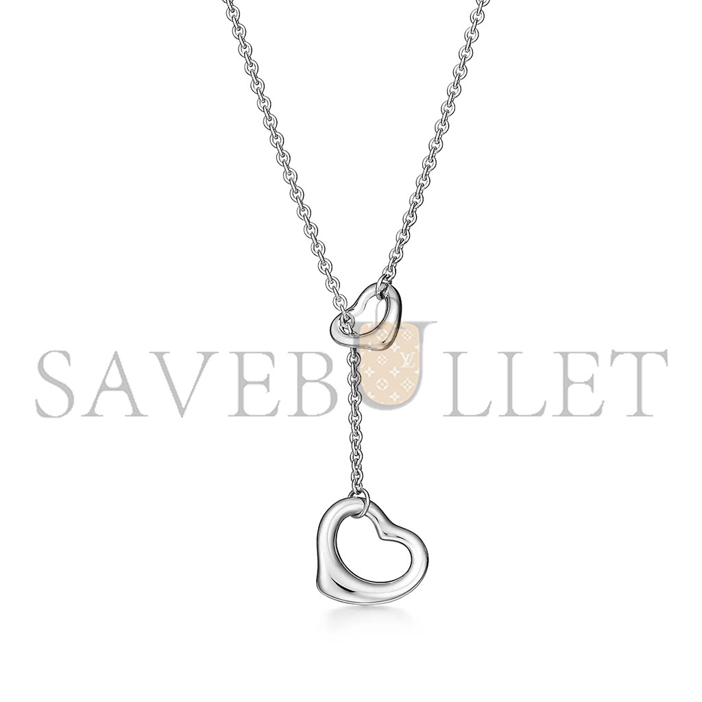 TIFFANY ELSA PERETTI® OPEN HEART LARIAT NECKLACE 60126628